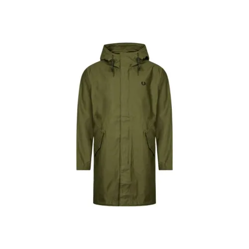 FRED PERRY Jackets & Coats Men's Green