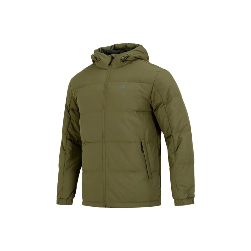 Adidas Down Jackets Men Army Green-0