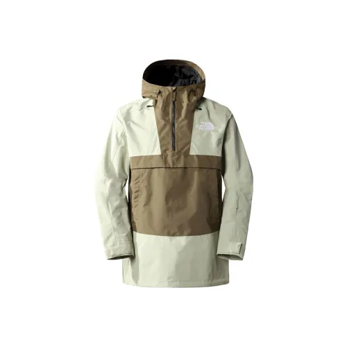 THE NORTH FACE Water Resistant Windproof Breathable Windbreaker Jacket Men's Tea Green