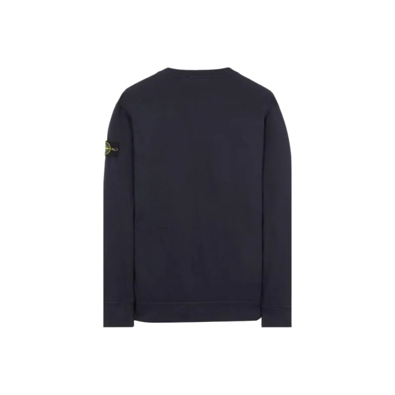 STONE ISLAND Logo-patch Cotton Sweatshirt-2