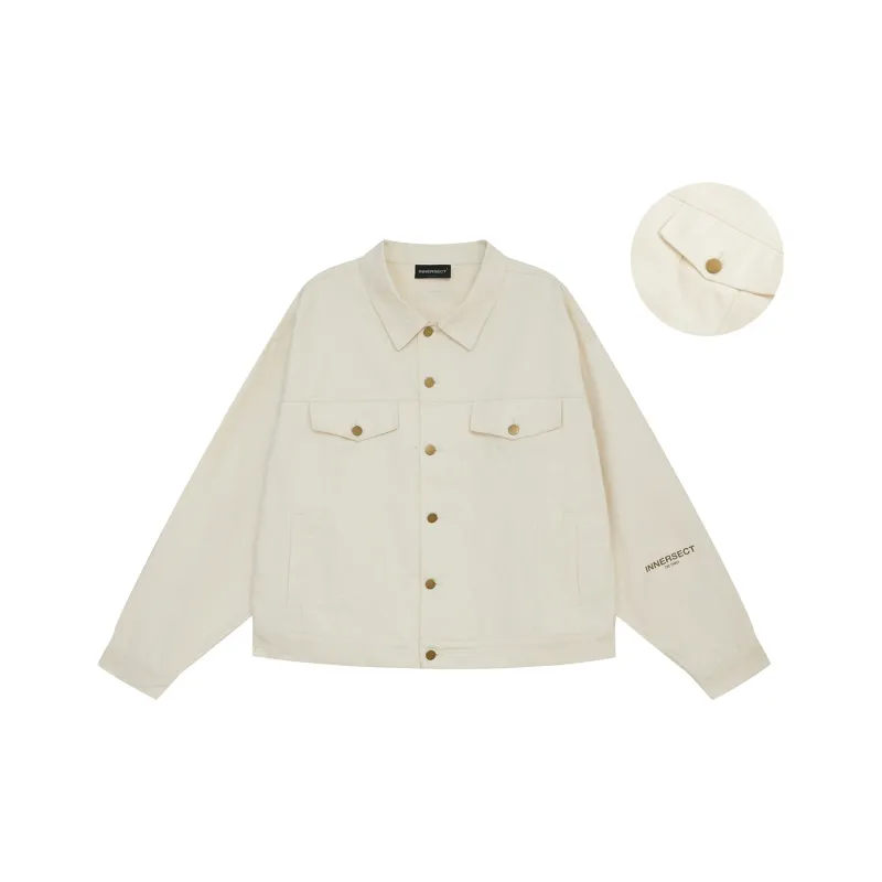INNERSECT Denim Jacket Unisex Ecru-0