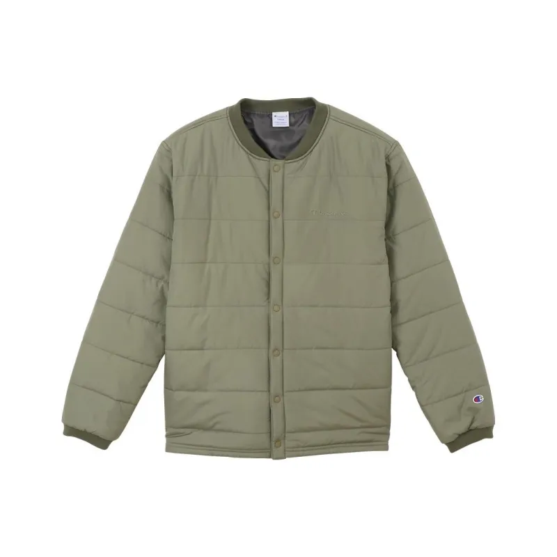 Champion Solid Color Crew Neck Puffer Jacket Japan Version Men's-2
