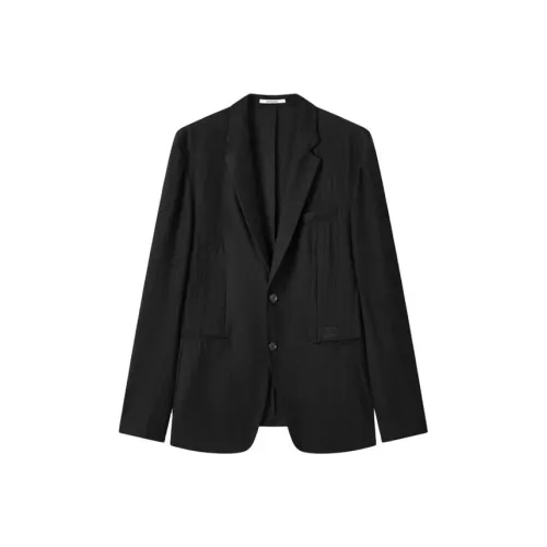 DEGAIA 블랙 남성 비즈니스 정장
