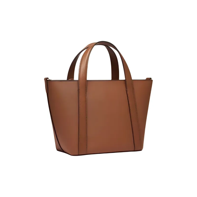 MICHAEL KORS Artificial Leather One Shoulder Portable Crossbody Tote Small Size Women's Camel/Milk White/Green-1