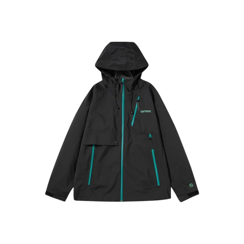 OUTDOOR PRODUCTS Waterproof, Windproof, Breathable, Abrasion Resistant, Thermal Windbreaker Jacket Unisex-0