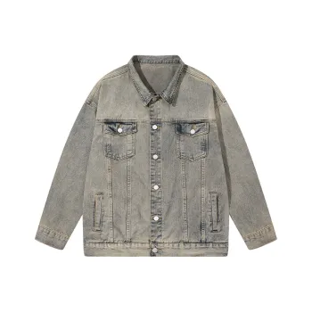 WIIPSOLID Denim Jackets Unisex
