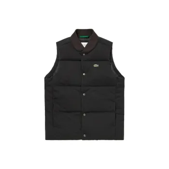 LACOSTE Vests Men Black