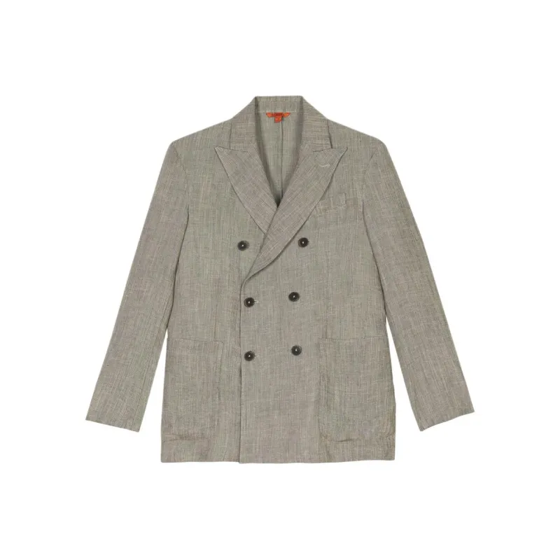 Barena Siroco Double Breasted Tailored Blazer-0