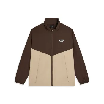 XTEP Jackets Coats Unisex Volcanic Brown/Red Clay Brown