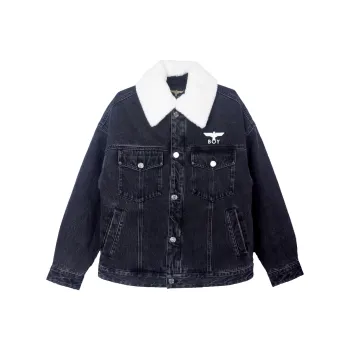 Boy London Denim Jacket Unisex Black