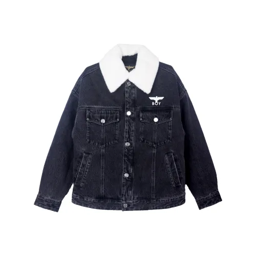 Boy London Denim Jacket Unisex Black
