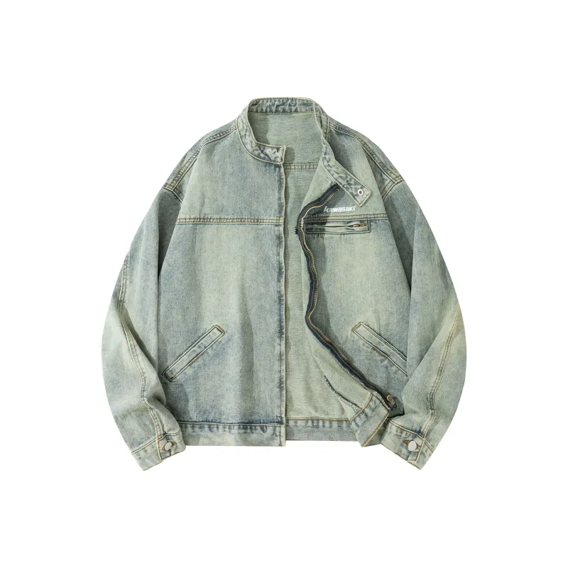 Kawasaki Denim Jackets Unisex-4
