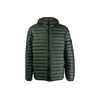 STONE ISLAND Down Jacket Men's Green