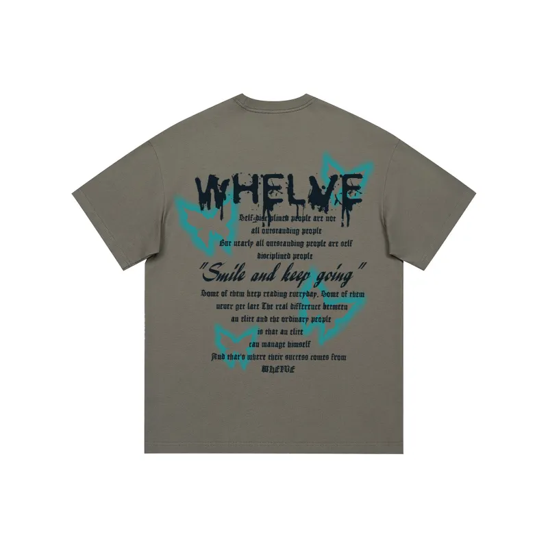 WHELVE Short Sleeved T Shirts Unisex-8