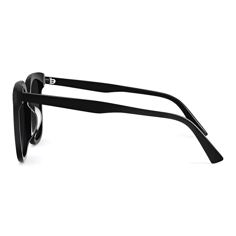 BERTHA Plate Frame Square Sunglasses Unisex-2