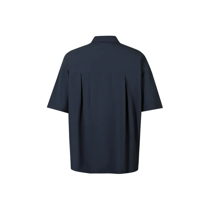 GUUKA TECH Shirt Men's Navy Blue-1