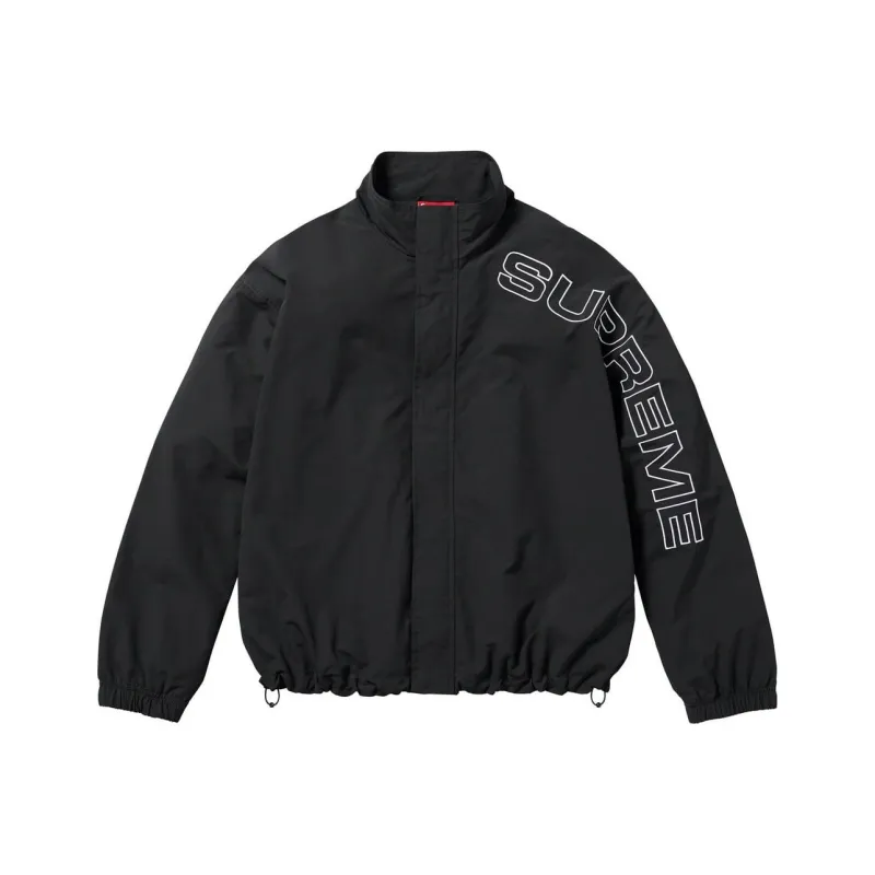 Supreme Spellout Embroidered Track Jacket-12