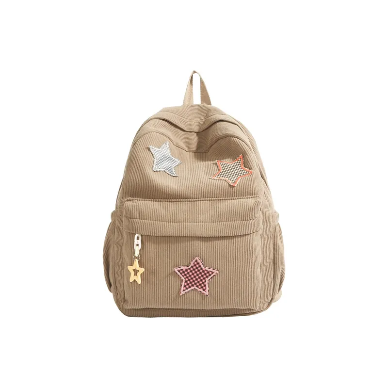 PAIBLOKS Fabric Backpack Large Size Women's Multicolor-2