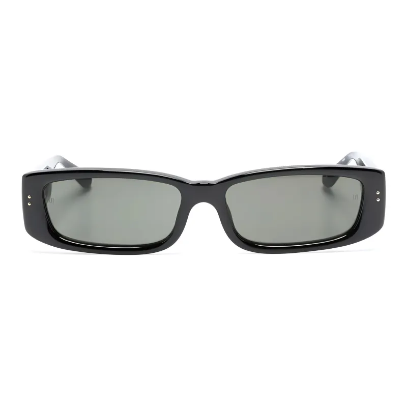 Linda Farrow Talita Rectangular Frame Sunglasses-1