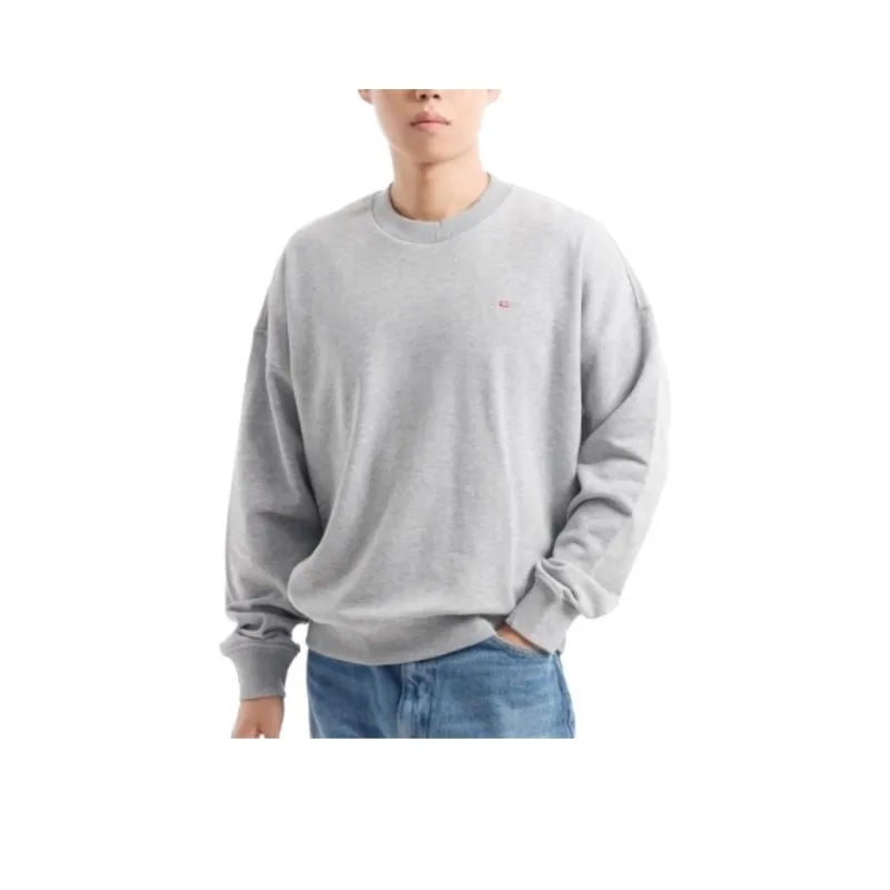 DIESEL Sweatshirts Men Gray-0