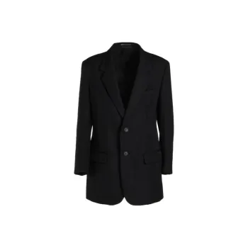 Yohji Yamamoto Pour Homme Long Wool Blazer