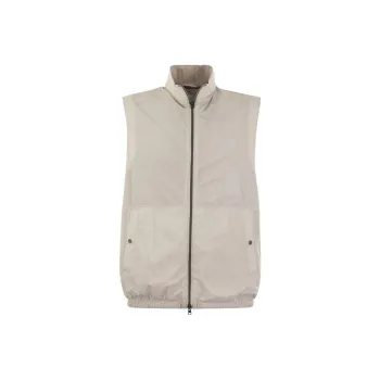 HERNO Ecoage Zip Up Lightweight Gilet