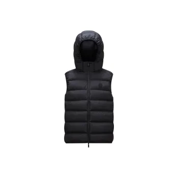 Moncler Valmasque Hooded Down Gilet