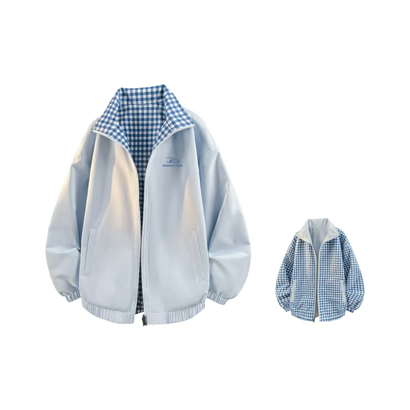 Warrior Huichao Riding The Wind Collection Jackets Coats Unisex Moonlight Blue-0
