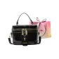Black without Charm-Shopping Bag