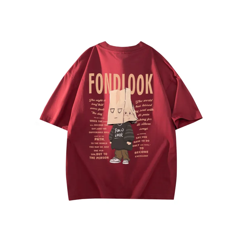 FONDLOOK T Shirts Unisex-12