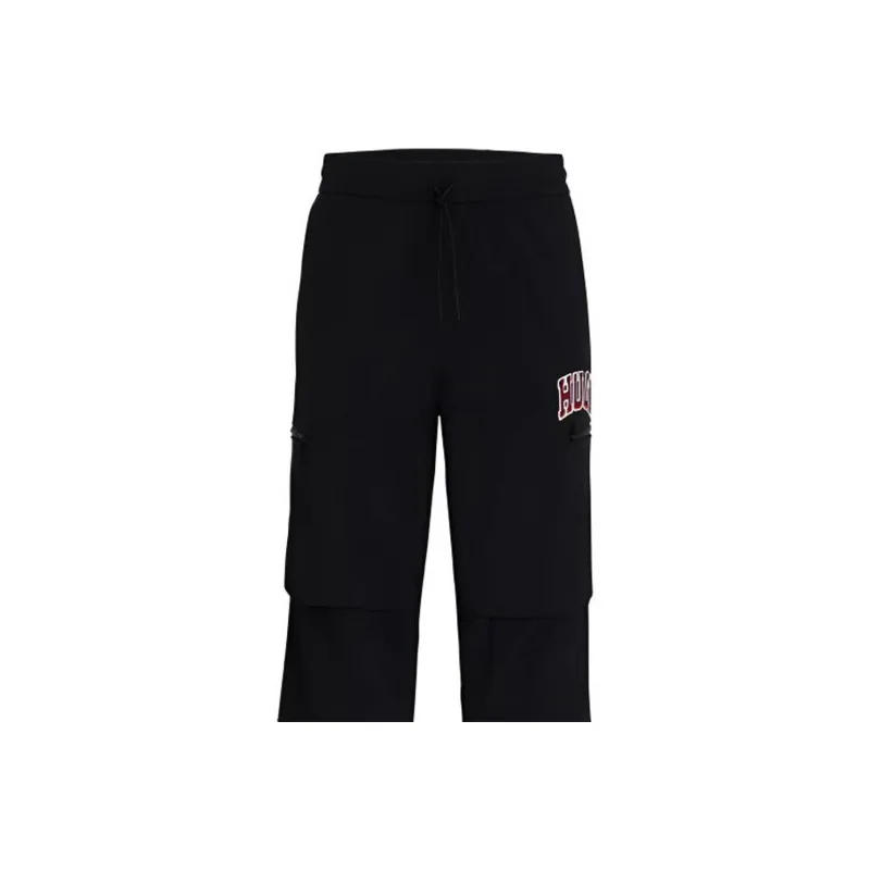 HUGO BOSS SS24 Casual Pants Men's Black-4