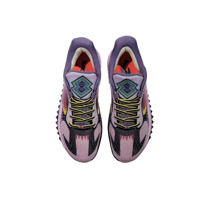 Anta Tide 6 Cushioning, Slip Resistant, And Abrasion Resistant Low Top Basketball Shoes Men's Pink Black Purple-2