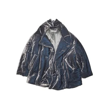 Acne Studios Jackets Men Silver Blue