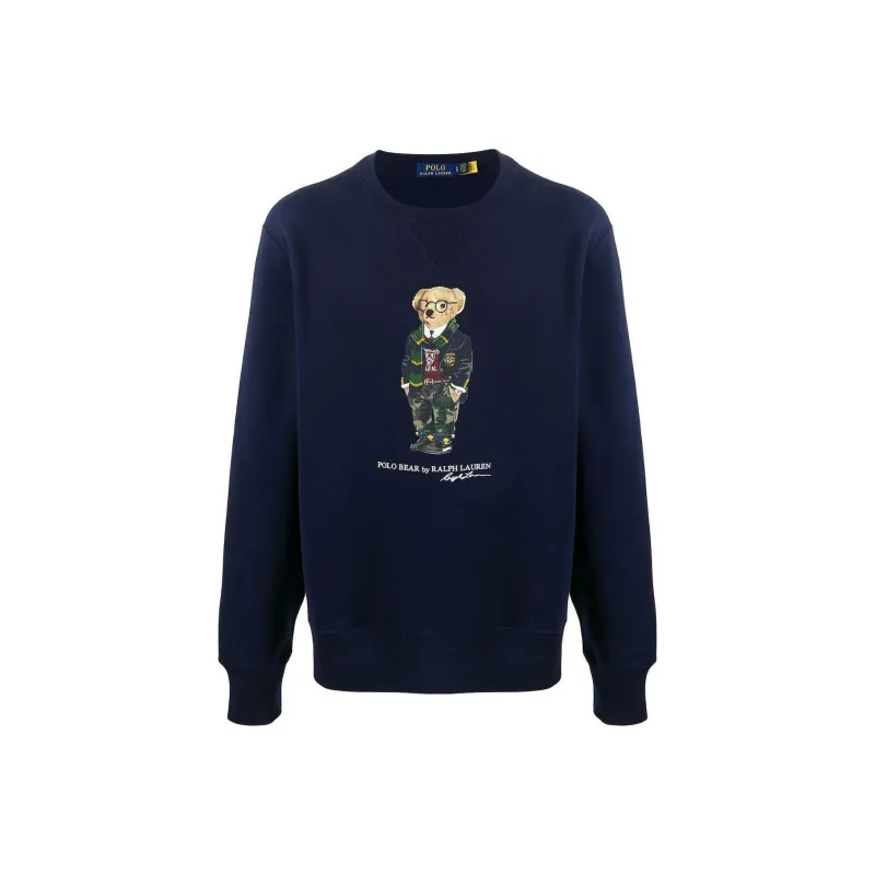 Polo Ralph Lauren FW24 Sweatshirt Men's Marine Blue-0