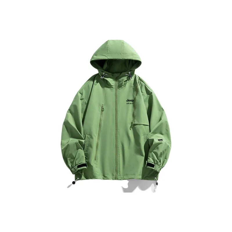 JEEP SPIRIT Waterproof And Windproof Windbreaker Jacket Unisex-6