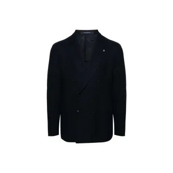 Tagliatore Double breasted Cotton Blazer