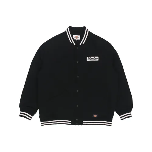Dickies Stripes Baseball Collar Puffer Jacket Men's Black