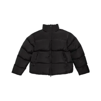 Balenciaga Logo Embroidered Padded Jacket