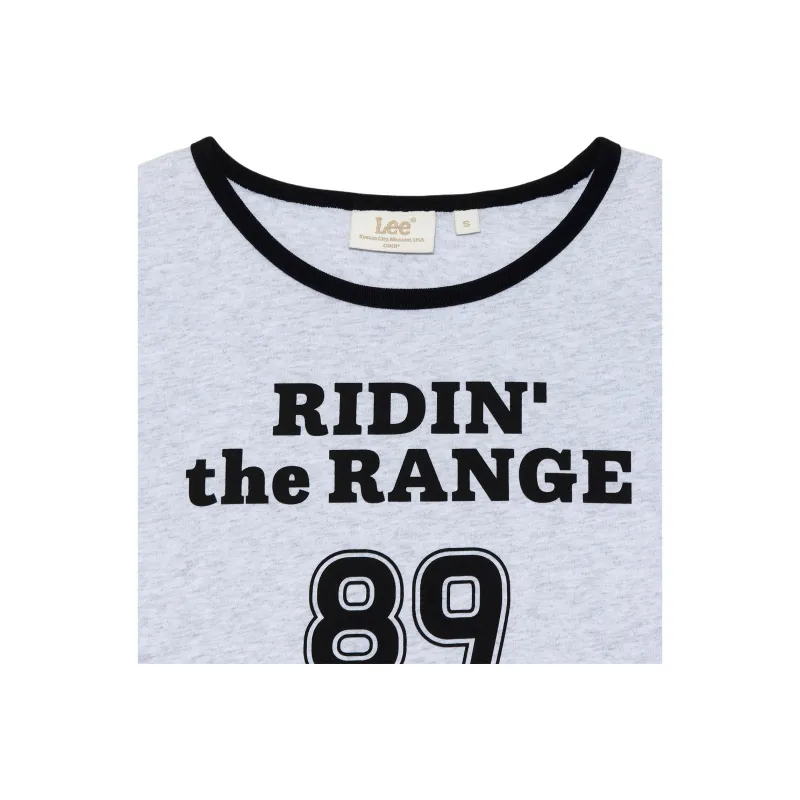 Lee T Shirts Women's Gray-2