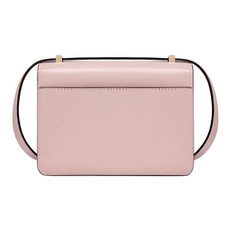 MICHAEL KORS Hendri Cow Leather Messenger Bag, Shoulder Bag, Crossbody Bag Extra Small Women's Pink-1