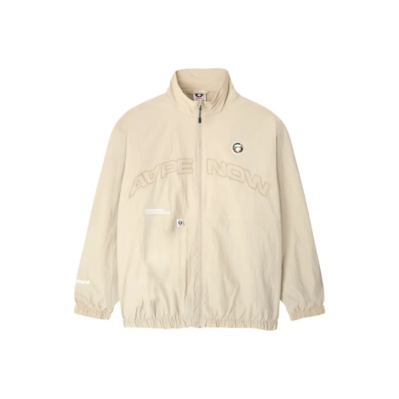 Aape Logo embroidered High neck Jacket-6