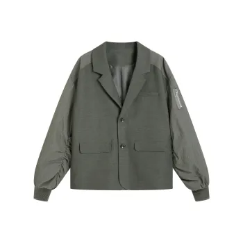 SAME FLOW Business Suit Unisex Pine Green