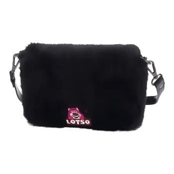 LiNing Disney Collaboration Plush Shoulder Bag Sports Bag Crossbody Bag Regular Women's Black