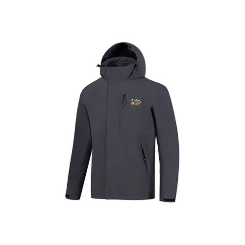 OZARK GEAR 카본 그레이 남성 바람막이 재킷