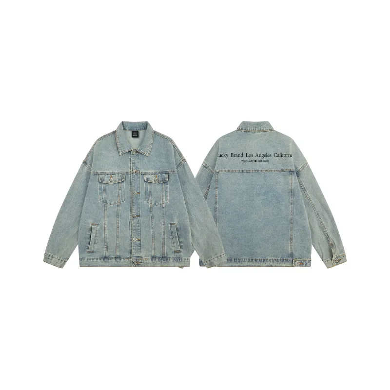 LUCKY BRAND Denim Jackets Unisex-0