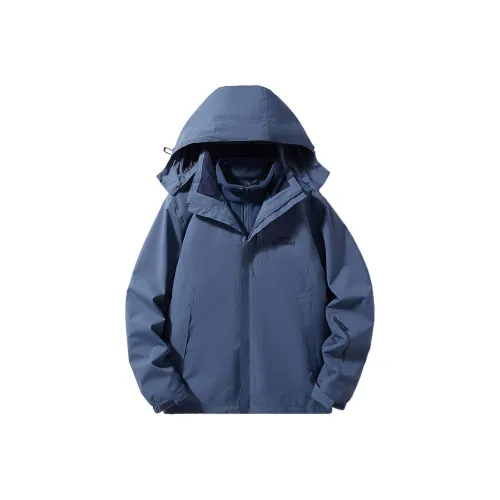 FAIRWHALE Waterproof And Windproof To Keep Warm Windbreaker Jacket Unisex
