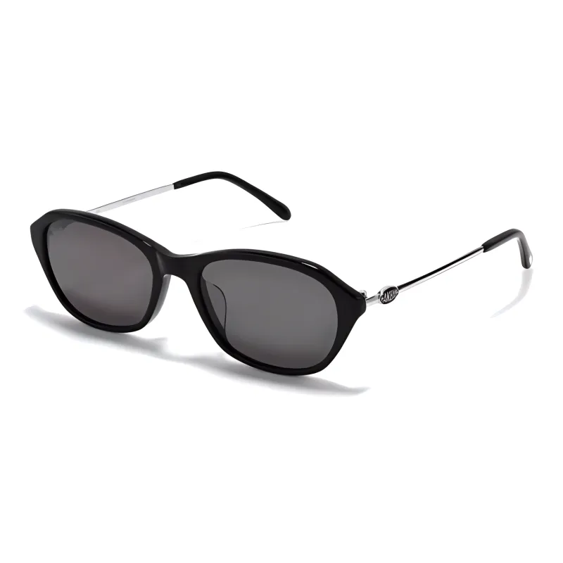 Fakeme Plate Rectangular Sunglasses Unisex Black-0