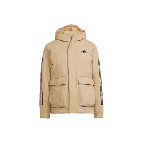 Adidas Puffer Jacket Men's Khaki