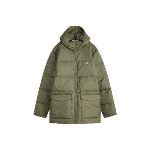 Levis Down Jackets Men Green