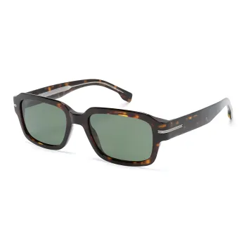 BOSS 1596/S Rectangle-frame Sunglasses
